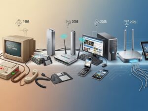 A Evolução da Internet: Do Discado à Fibra Óptica